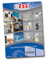 catalogue de serrures et solutions pour verrouillage de TSS Ronis Diffusion